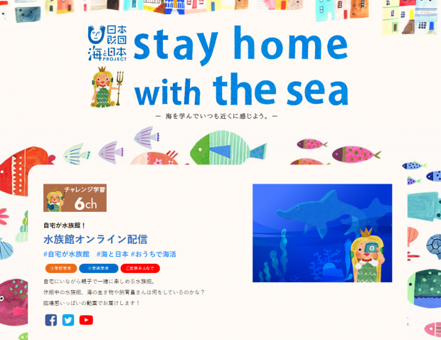 水族館オンライン配信！